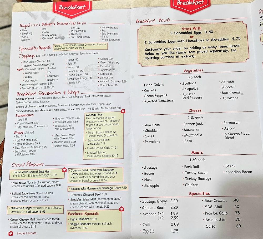 Bagel Works of Bel Air Menu image 3